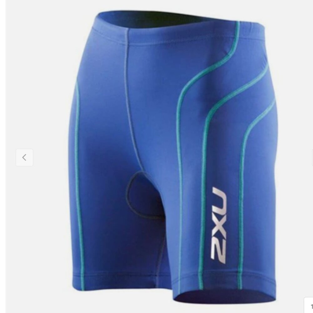*NWT* 2XU Active Tri Cycling Short - Blue